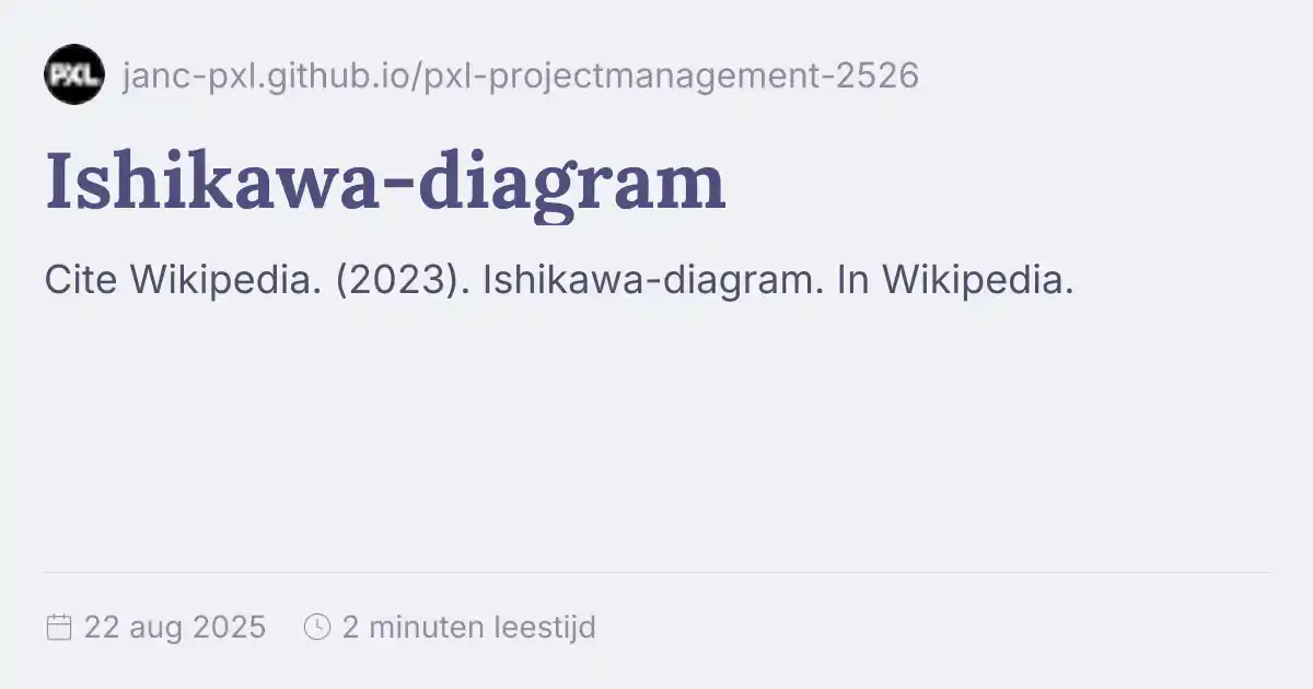 Ishikawa-diagram
